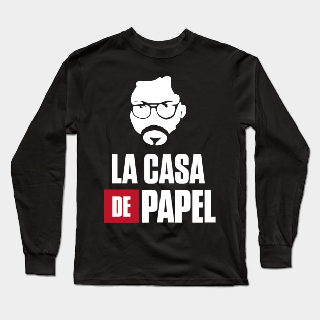 La Casa de Papel Long Sleeve T-Shirt by FlowrenceNick00